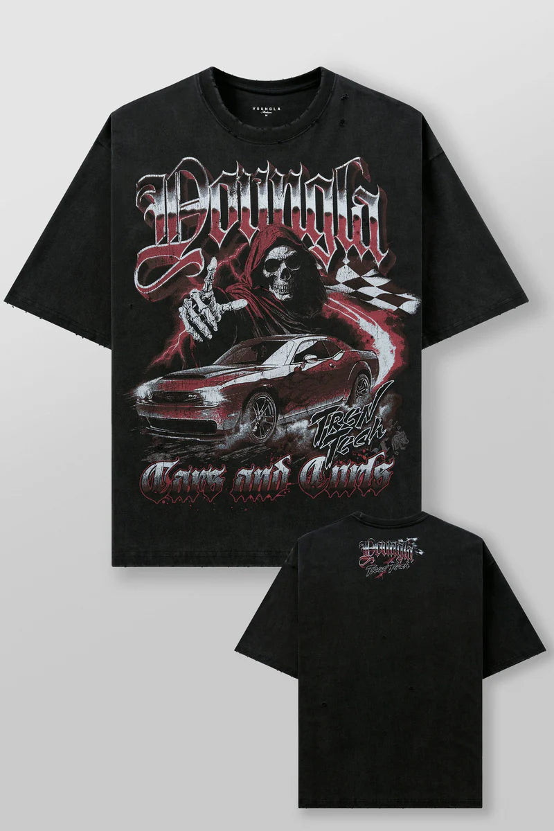 YoungLA - Cars & Curls - Tees