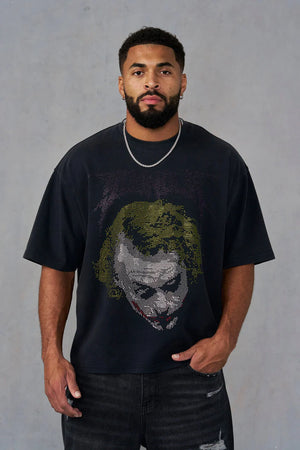 YoungLA - Batman Rhinestone Tees