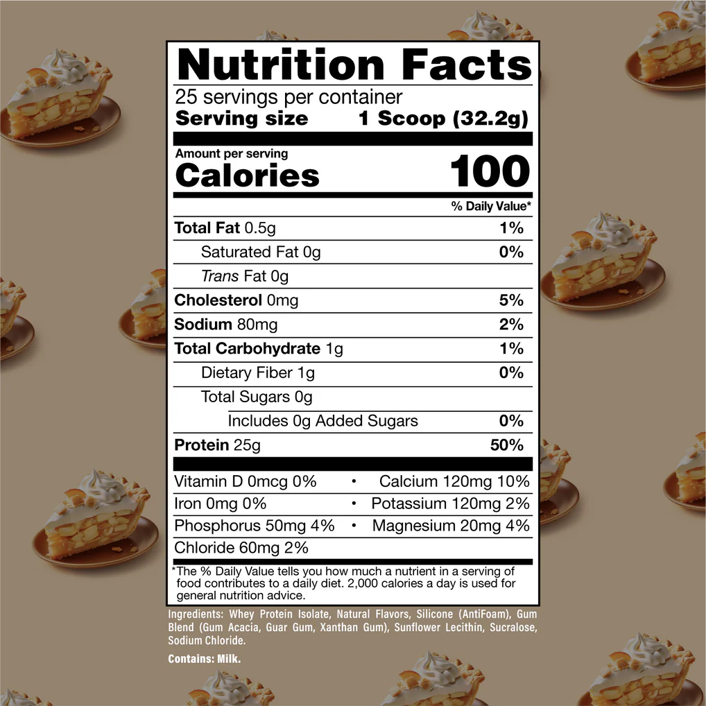 RAW Nutrition - Itholate Protein Grandma's Apple Pie