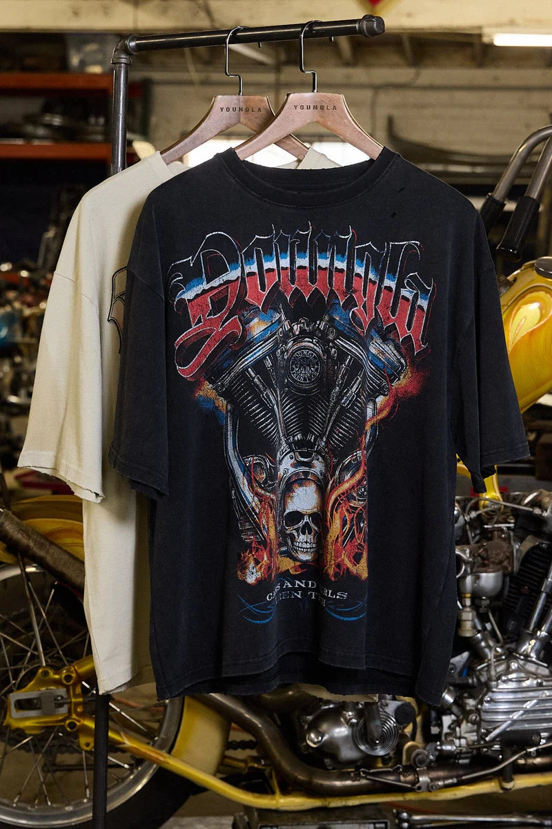 YoungLA - Cars & Curls - Tees