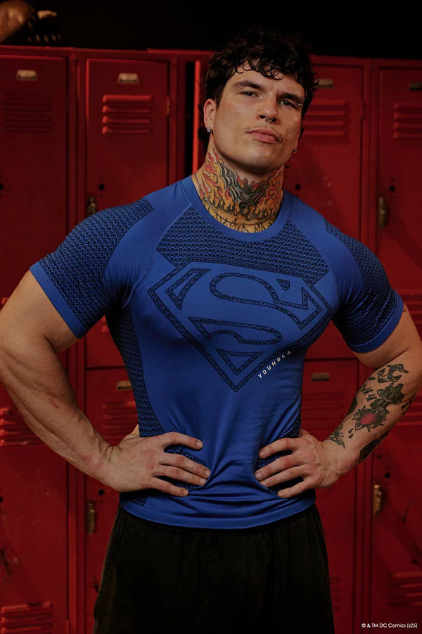 YoungLA - Superman Compression Tees