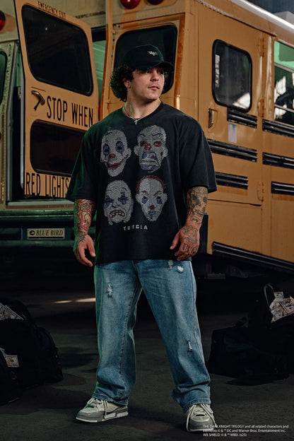 YoungLA - Batman Rhinestone Tees