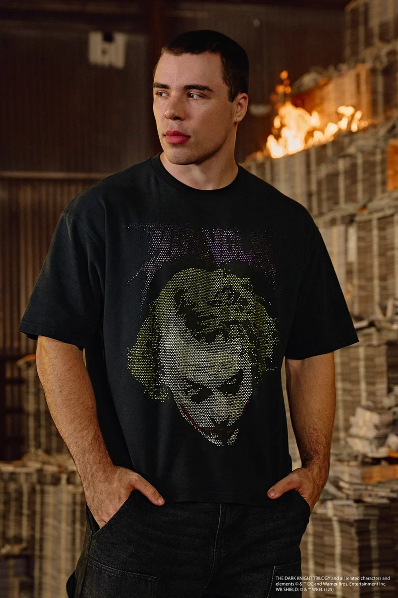 YoungLA - Batman Rhinestone Tees