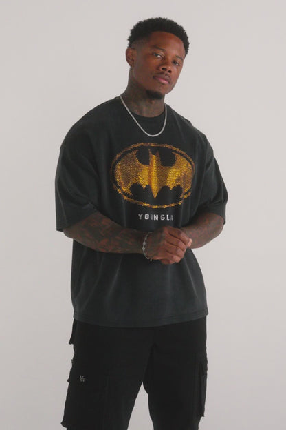 YoungLA - Batman Rhinestone Tees